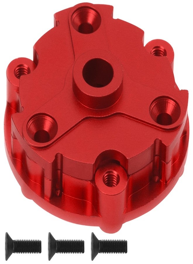 Share Goo مجموعة ShareGoo Alloy Cush Drive Housing Spur Gear Mount Main Gear Bonder Set متوافقة مع Traxxas 1/6 XRT 1/5 X-MAXX 8S 1/10 MAXX E-REV0 2.0 6S VXL 4WD RC Monster Truck (أحمر) - Image 1